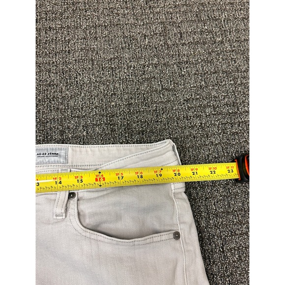 Adriano Goldschmied AG-ED Denim Mens Size 40R Light Grey See Details - Picture 3 of 11